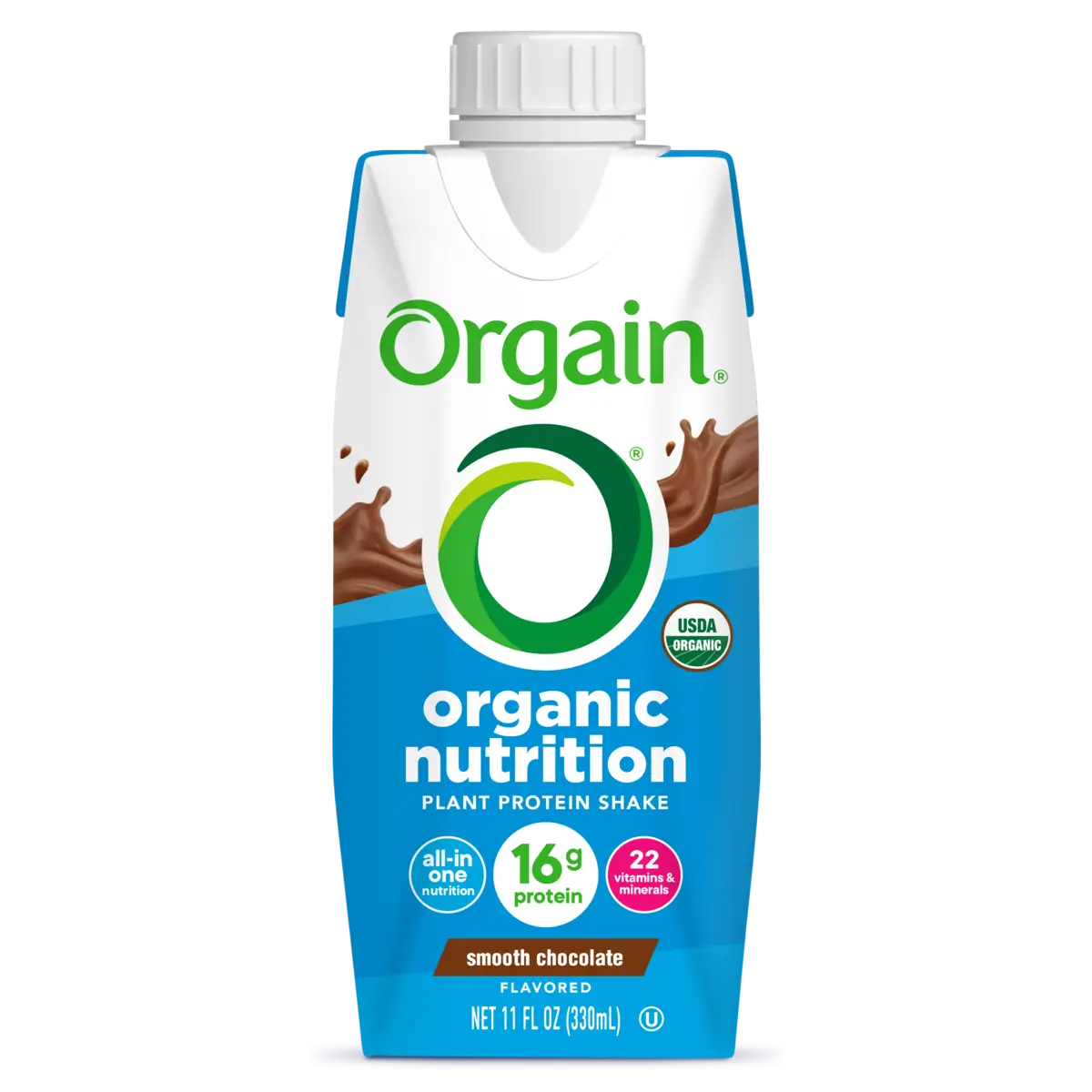 Vegan Organic Nutrition Shake - Smooth Chocolate